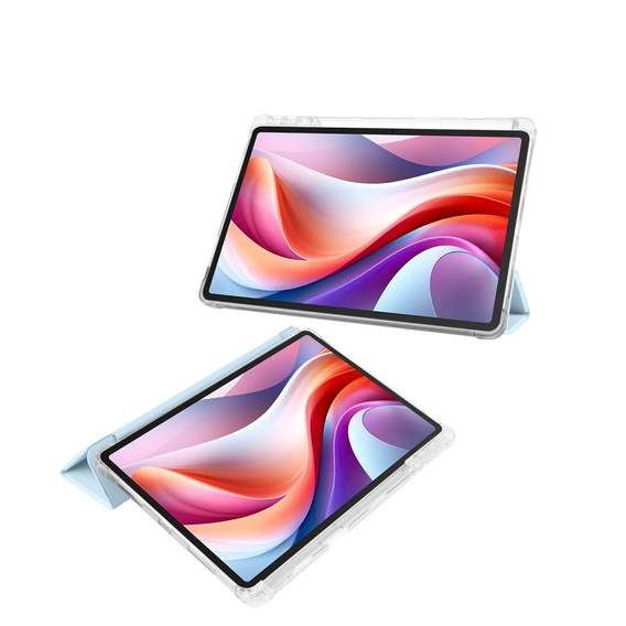 Puzdro pre Lenovo Tab M11, Smartcase Hybrid, so slotom na stylus, modré