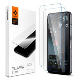 Spigen Glas.tR Slim 2-pack tvrdené sklo pre telefón Nothing Phone 3 5G