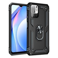 Pancierované obal na mobil pre Xiaomi Redmi Note 10 5G, Nox Case Ring, čierne