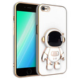 Obal na mobil pre iPhone 6 / 6s, Astronaut, biele