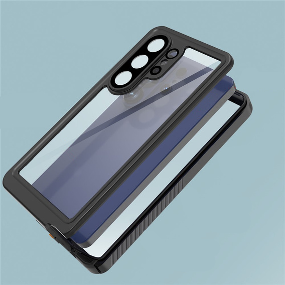 Puzdro Samsung Galaxy S26 Ultra, vodotesné podľa IP68 Redpepper, čierne