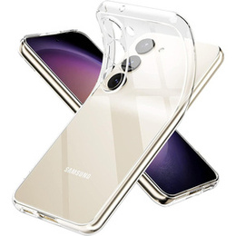 Tenké puzdro pre Samsung Galaxy S23 FE, Slim, priehľadné