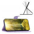 Klapkové puzdro pre Realme C55, Wallet, BINFEN COLOR, fialové