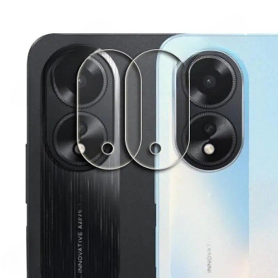 Tvrdené sklo na fotoaparát pre Oppo A18 4G / A38 4G, priehľadné