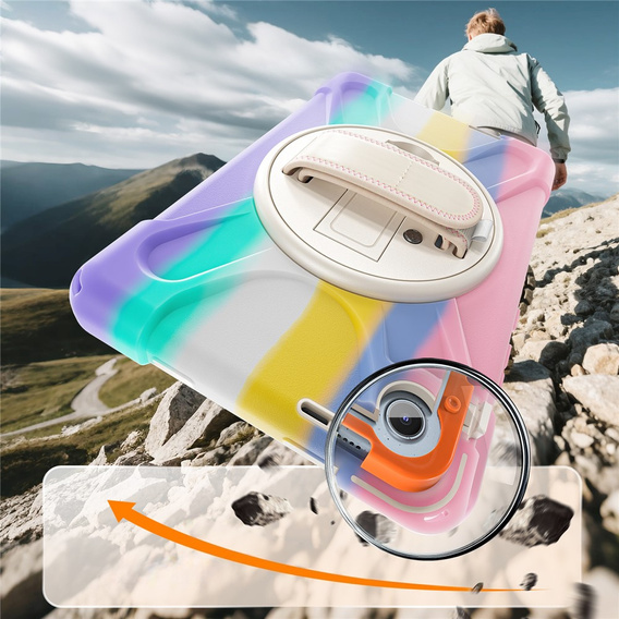 Puzdro s podstavcom a ramenným popruhom pre Lenovo Tab One