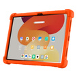 Silikón puzdro pre Xiaomi Redmi Pad SE 11", Impact, pancierovaný, oranžové