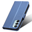 Klapkové puzdro pre Samsung Galaxy M15 5G, Wallet Smart Magnet, modré