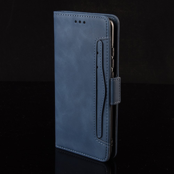Klapkové puzdro pre Honor 400 Pro 5G, Card Slot, tmavomodré