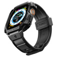 Pasek z etui Spigen do Apple Watch Ultra 49mm, Rugged Armor Pro, Czarny
