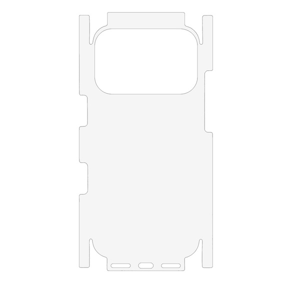 Ochranná fólia na zadnú stranu iPhone 17 Pro