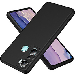 Obal na mobil pre Infinix Hot 20i, Silicone Lite, čierne