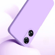 Obal na mobil pre Oppo A38 4G / Oppo A18 4G, Silicone Lite, fialové