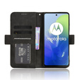 Klapkové puzdro pre Motorola Moto E14, Card Slot, čierne