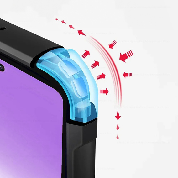 Obal na mobil pre Oppo A5 Pro 5G, AntiDrop Hybrid, čierne