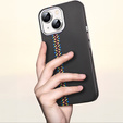 Puzdro pre iPhone 15, Carbon Fiber MagSafe, čierne