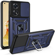 Obal na mobil pre Oppo Reno8 T, CamShield Slide, modré
