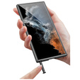 Obal na mobil pre Samsung Galaxy S24 Ultra, GKK Slim CamShield, čierne