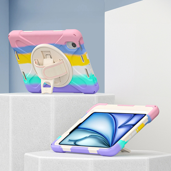 Puzdro pre Samsung Galaxy Tab A9+ X210 / X215 / X216B, pancierované ochranné, farebné