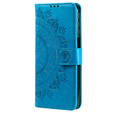 Klapkové puzdro pre Xiaomi Redmi Note 11/11S, Mandala, modré