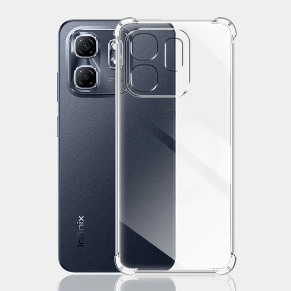 Obal na mobil pre Infinix Hot 50i 4G, Dropproof, priehľadné