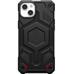 Urban Armor Gear Obal na mobil pre iPhone 15 Plus, Monarch Pro Kevlar MagSafe, čierne
