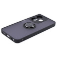 Puzdro pre Infinix Hot 30i, Frosted Ring, čierne
