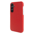 Kožené puzdro pre Samsung Galaxy A54, Genuine Leather, červené