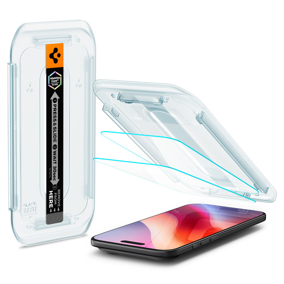 Spigen Glas.TR EZ Fit tvrdené sklo pre iPhone Air (2 kusy)