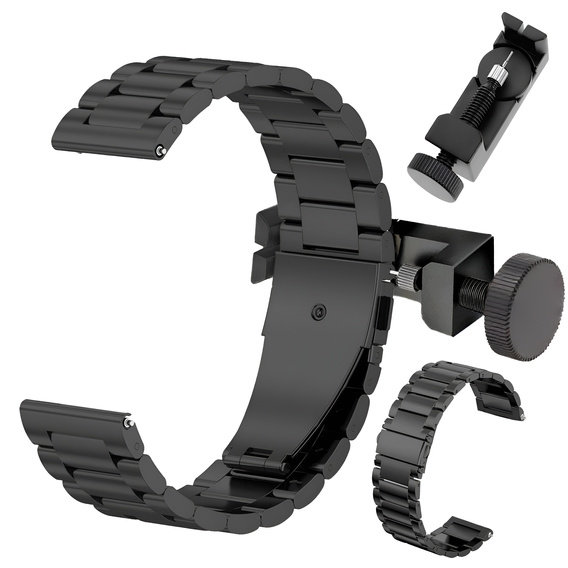 Pásik pre HUAWEI WATCH 2 3 4 5 GT GT2 GT3 GT4 GT5 PRO GT2e 2e 46MM 48MM čierny