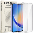 2x tvrdené sklo pre Samsung Galaxy A34 5G, ERBORD 9H Hard Glass na displeji