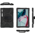 Obrnené puzdro pre Lenovo Tab P11 Pro Gen 2 TB132FU TB132XU 11.2", ochranné 360 so slotom na stylus, čierne