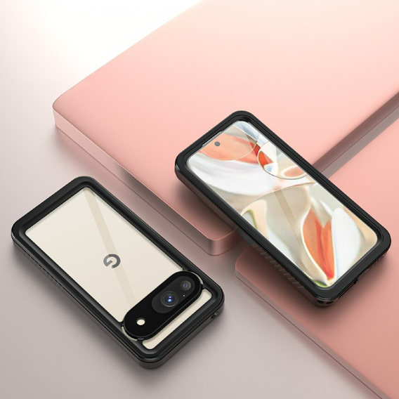 Vodotesné puzdro IP68 pre Google Pixel 9, Redpepper, čierne