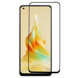 RURIHAI 3D celoobrazovkové tvrdené sklo pre Oppo Reno8 T 4G