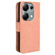 Klapkové puzdro pre Xiaomi Redmi Note 13 Pro 4G / Xiaomi Redmi Note 14S / Xiaomi Poco M6 Pro 4G, Card Slot, ružové