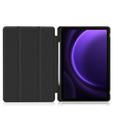 Puzdro pre Samsung Galaxy Tab S10 Lite / S10 FE / S9 FE, Smartcase s priestorom pre stylus, čierne