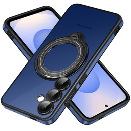 Magnetické puzdro pre Samsung Galaxy S25, pre MagSafe, čierne