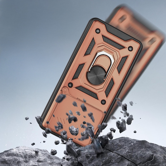 Obal na mobil pre Motorola Edge 60 / 60 Fusion, CamShield Slide, ružové
