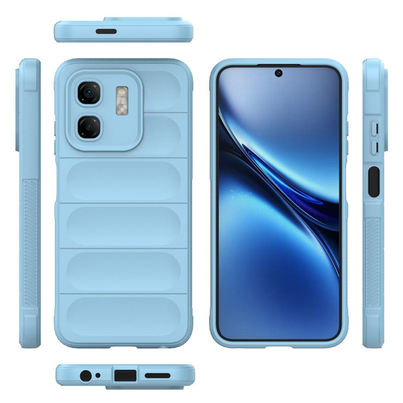 Obal na mobil pre Infinix Hot 50i 4G, Gaming Shockproof, modré