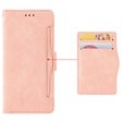 Klapkové puzdro pre Vivo Y19s, Card Slot, ružové