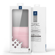 Puzdro Dux Ducis pre Samsung Galaxy Z Flip7 5G, Bril, ružové