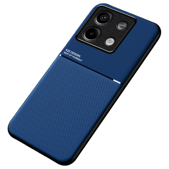 Puzdro pre Xiaomi Redmi Note 13 5G, s magnetickou úchytkou, modré