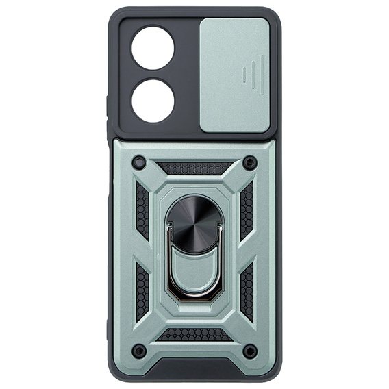 Obal na mobil pre Oppo A38 4G / Oppo A18 4G, CamShield Slide, zelený