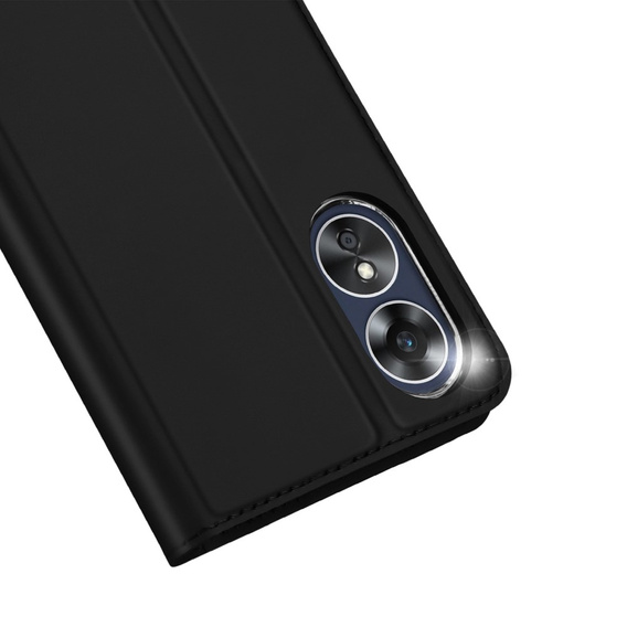 Dux Ducis Obal na mobil pre Oppo A17, Skinpro, čierne