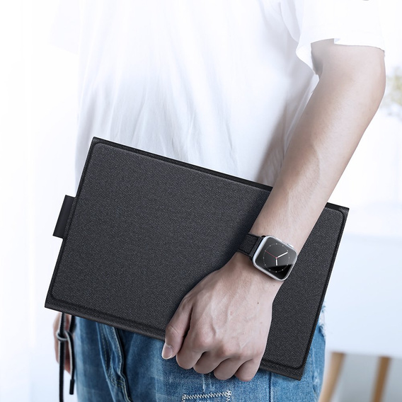 Puzdro + klávesnica Samsung Galaxy Tab S7 / S8, Dux Ducis Magnetic Keyboard, čierne
