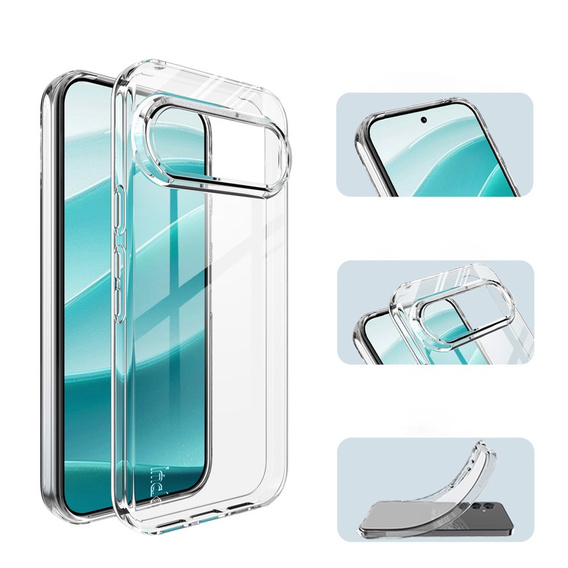 Puzdro IMAK UX-10 Series pre Google Pixel 10 / 10 Pro, tenké a ľahké, priehľadné