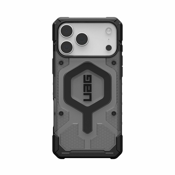 Puzdro Urban Armor Gear pre iPhone 17 Pro Max, Pathfinder MagSafe, Ash/Black