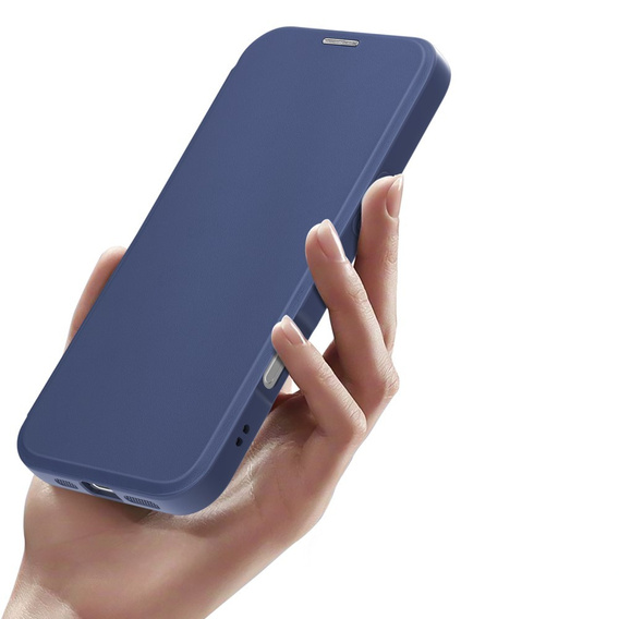 Dux Ducis Obal na mobil pre iPhone 16 Plus, Skin X Pro, MagSafe, tmavomodré