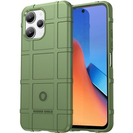 Obal na mobil pre Xiaomi Redmi 12 4G, Rugged Shield, zelený