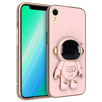 Obal na mobil pre iPhone XS Max, Astronaut, ružové