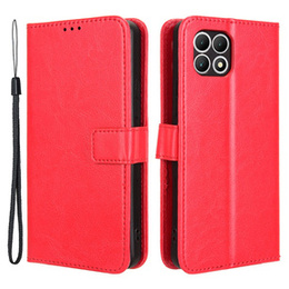 Klapkové puzdro pre T Phone 2 5G, Crazy Horse Wallet, červené